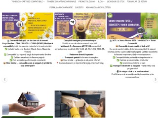 Cartuşe imprimantă. Tonere compatibile. Multifuncţionale