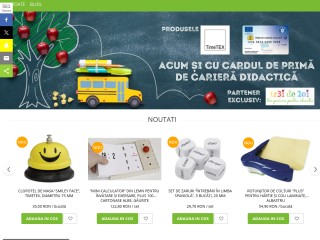 Carti, jocuri educationale, produse de papetarie, cadouri pentru copii