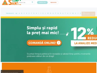 AnalizeOnline.ro by Clinica Sante - Shop Online