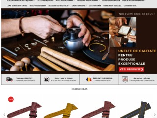 BazarConcept.ro - Măiestrie în creare: de la scule handmade și marochinarie până la accesorii esenți