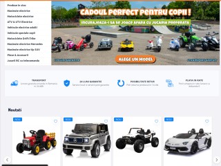 Kinderauto-ro - mini-atv, motociclete, masinute copii electrice