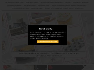 Magazin online de ustensile si accesorii – Patiser.ro