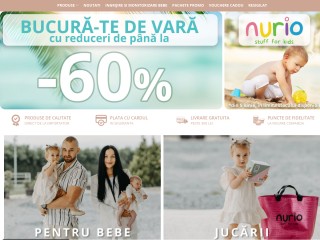 Nurio - Produse pentru Bebe și Jucării Educaționale pentru Copii