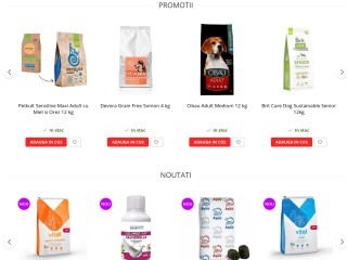 Pet Shop Online | Hrana si accesorii pentru caini, pisici, pesti, rozatoare, porumbei | Livrare Grat