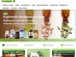 Magazin Online cu Produse Bio ❤️ BioVeg