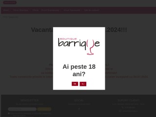 Barrique Boutique - Magazin online de vinuri