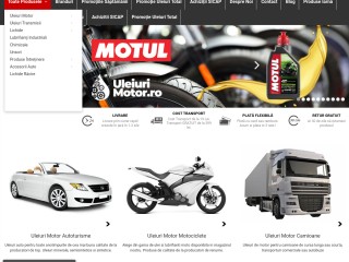 Uleiuri Motor | Gama Completa, Brand-uri Diverse, Diferite Tipuri