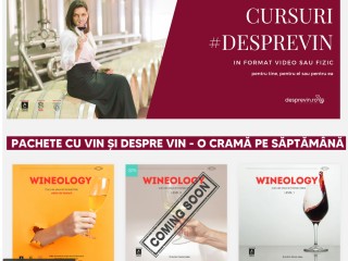 Pachete cu Vin si Despre Vin | O Crama Pe Saptamana