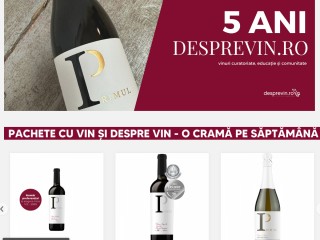 Pachete cu Vin si Despre Vin | O Crama Pe Saptamana