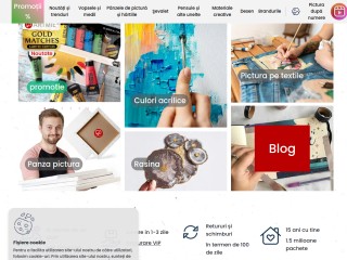 Magazin online cu materiale de pictura,desen si hobby - Artpic.ro