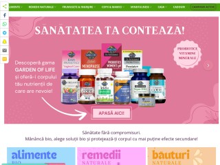 Cultiva starea de bine, alegand tot ce e mai bun din natura! Viata altfel incepe aici.