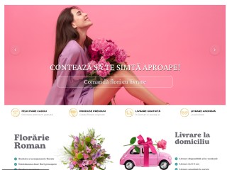 Florarie online Roman - buchete,aranjamente florale,coroane