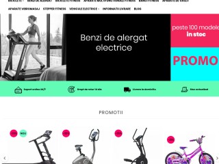 Magazin online de articole si aparate fitness, biciclete, trotinete