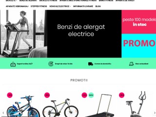 Magazin online de articole si aparate fitness, biciclete, trotinete