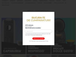Capsuleria.ro | Capsule cafea | Capsule ceai | Made in Italy |