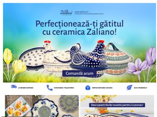 Produse din ceramica poloneza - Vase de gatit ceramica - Zaliano