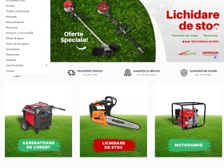 Magazin online cu sute de utilaje si uneltept. grădină