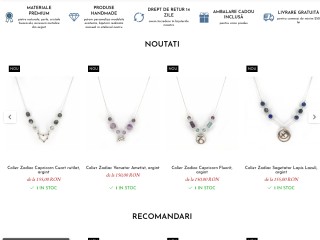 Bijuterii handmade, placate cu aur sau argint
