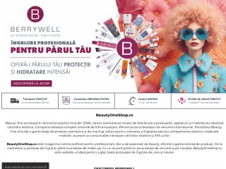 BeautyOneShop.ro - Produse cosmetice profesionale pentru ingrijirea parului si a tenului