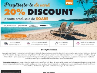 BeautyOneShop.ro - Produse cosmetice profesionale pentru ingrijirea parului si a tenului