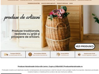 ProduseHandmade.ro - Produse Unice din Lemn, Cupru și Răchită |