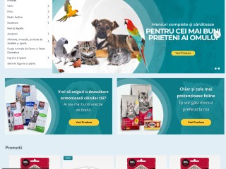 Hrana uscata caini, pisici, recompense și accesorii La Mihai Acasă