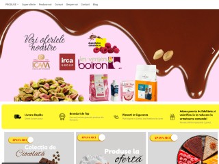 Ingrediente, produse si accesorii pentru cofetarii-patiserii