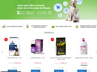 Vet Planet | Pet Shop Online | Farmacie Veterinară Online