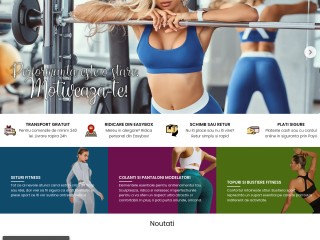 Colanti dama fitness, seturi & imbracaminte sport motivationala