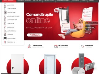 Gama completa de usi moderne cu livrare in 48 ore - USI365